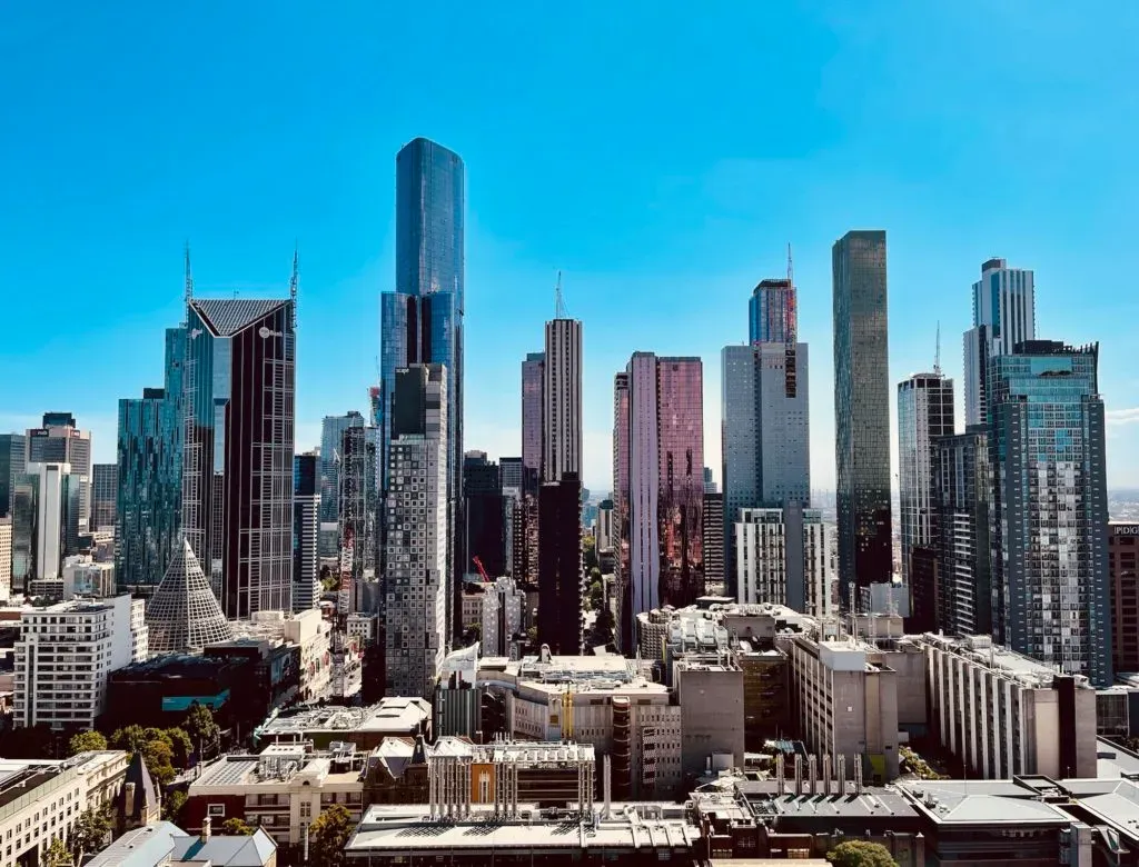 Photo of Melbourne skyline taken by me